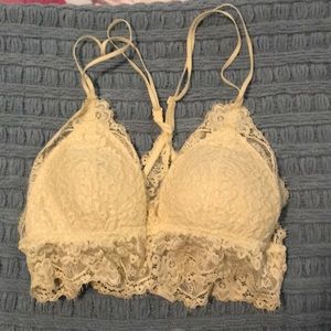 Aerie Butter Yellow Padded Bralette